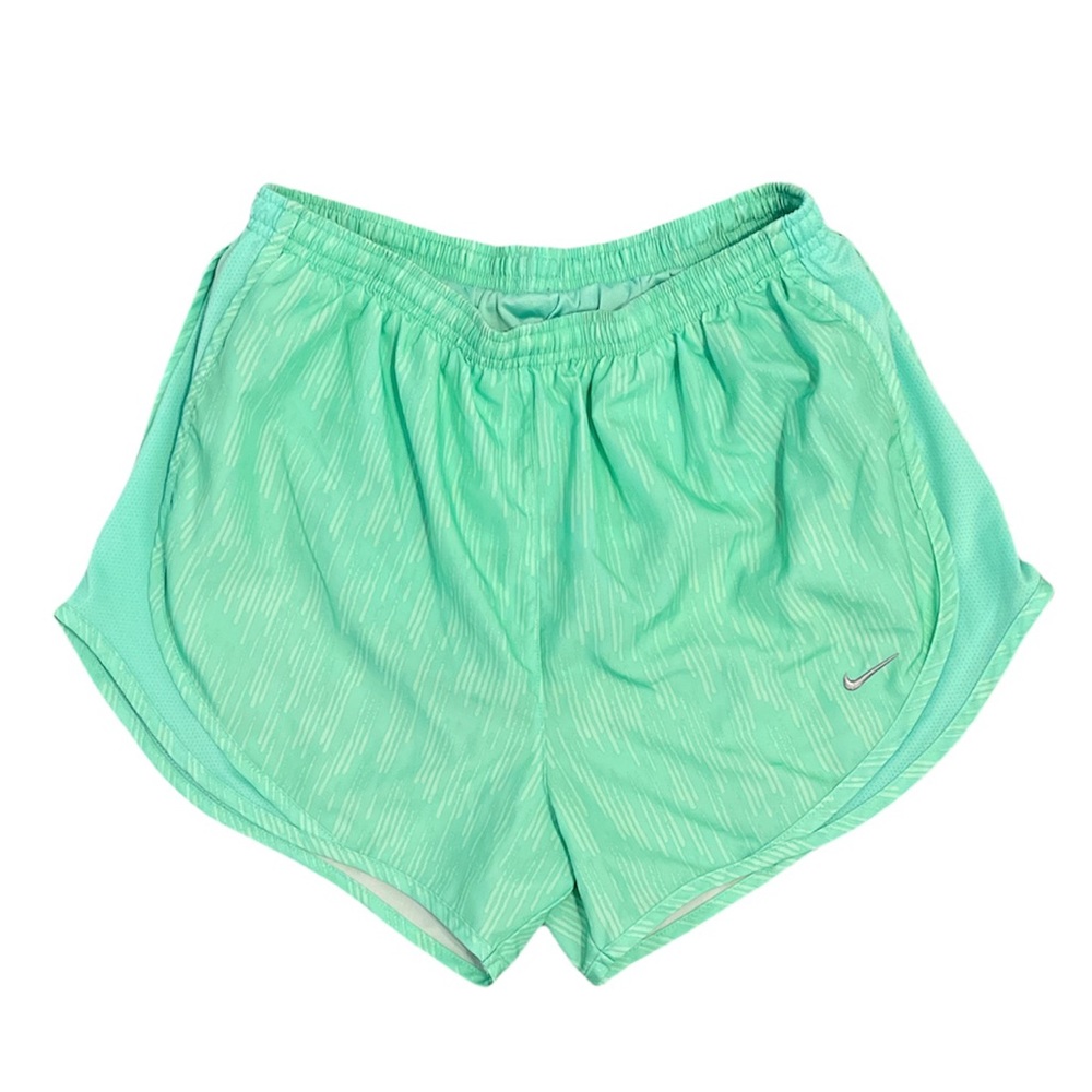 Nike | Dri-Fit mint green running shorts Sz M